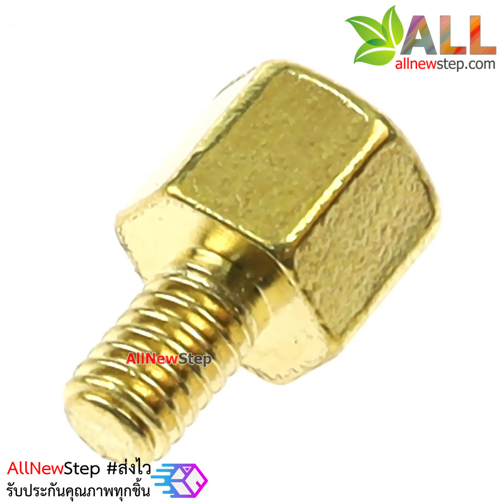 น็อต m2.5 ขนาด 4+4mm