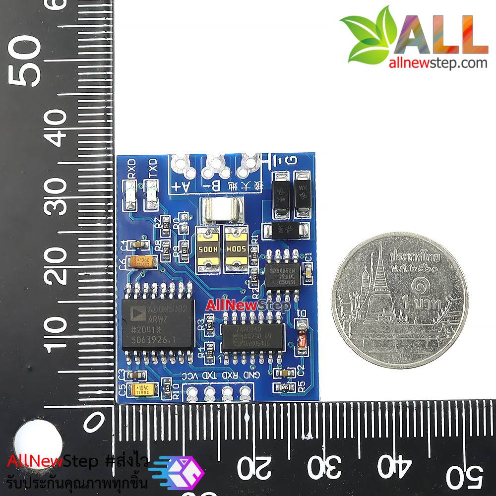 ADUM5402 TTL to RS485 Module with Isolated Single Chip Serial Port