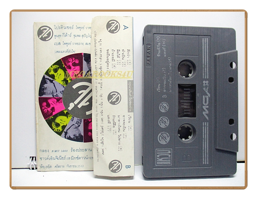 เทปเพลงไทยสากล แหวน ฐิติมา สุตสุนทร ชุด จุด จุด จุด