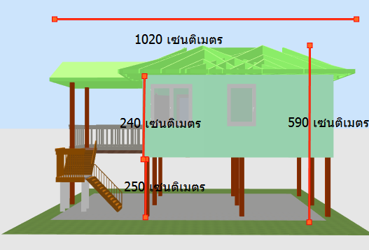 บ้านโมบายขนาด 6*6 เมตรระเบียง 3*3 เมตร (2ห้องนอน 1ห้องน้ำ 1ห้องรับเเขก 1ห้องครัว)