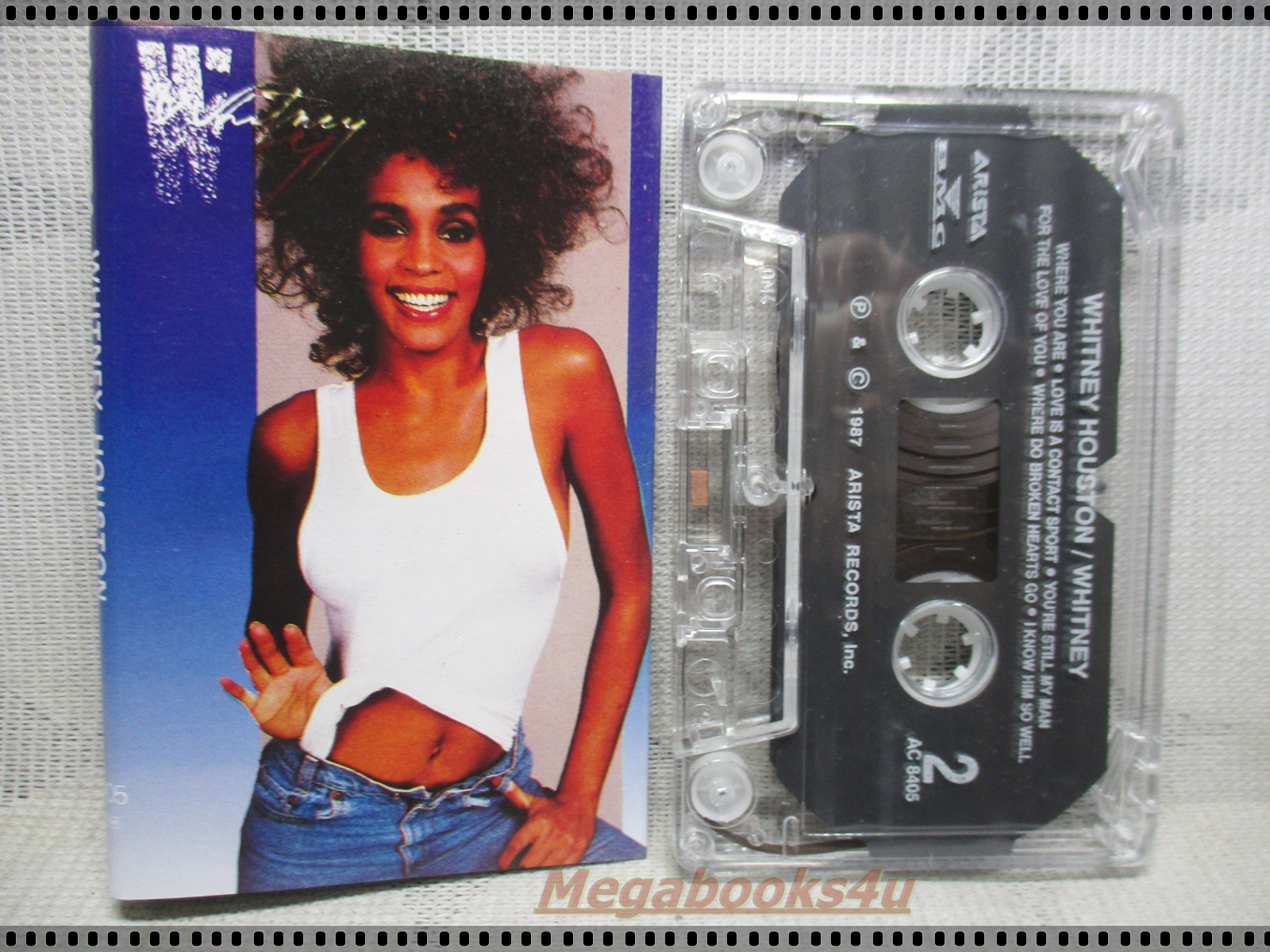 ขายเทปเพลงเก่า WHITNEY HOUSTON - WHITNEY