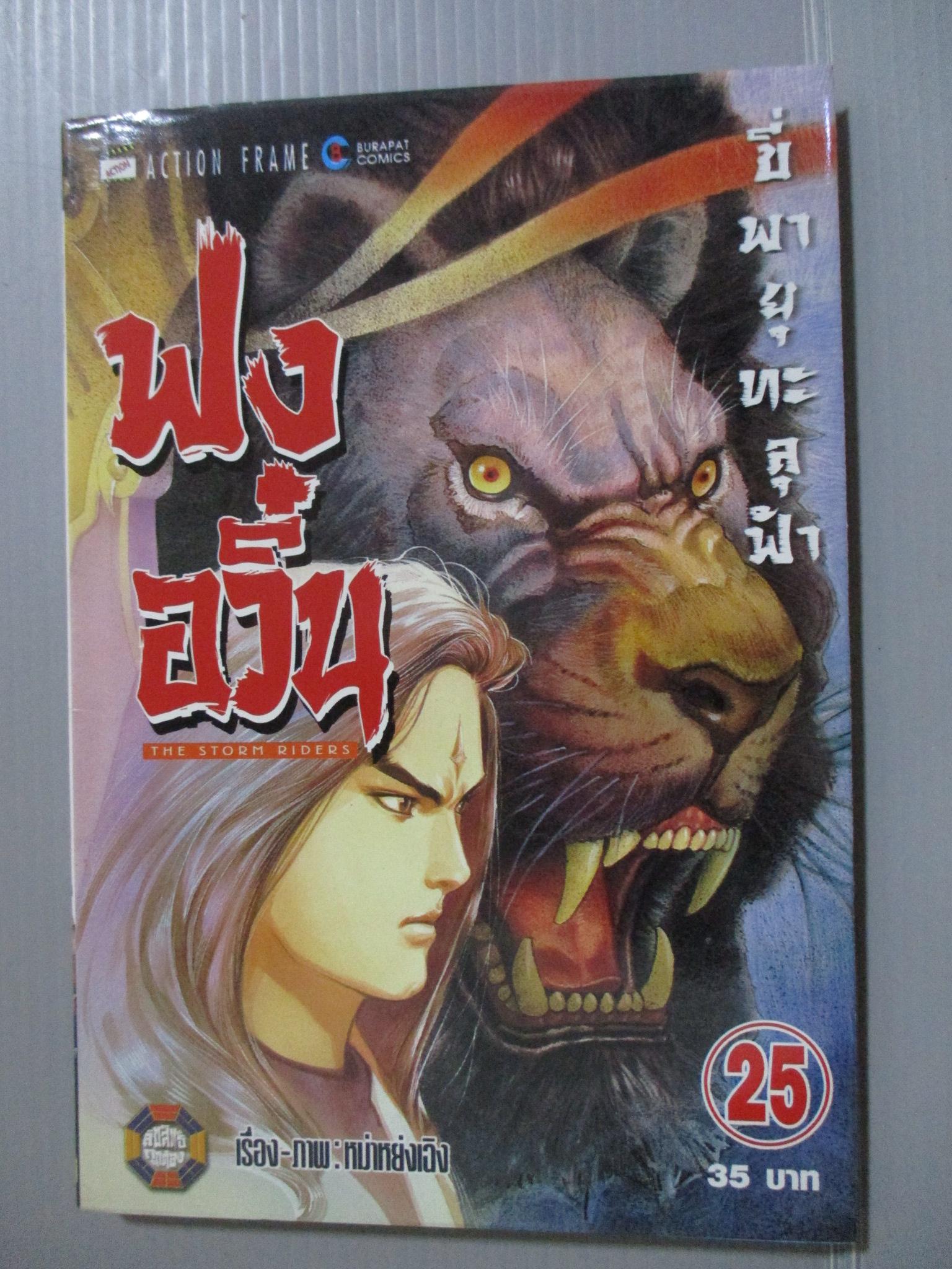 การ์ตูน ฟงอวิ๋น ขี่พายุทะลุฟ้า เล่ม25