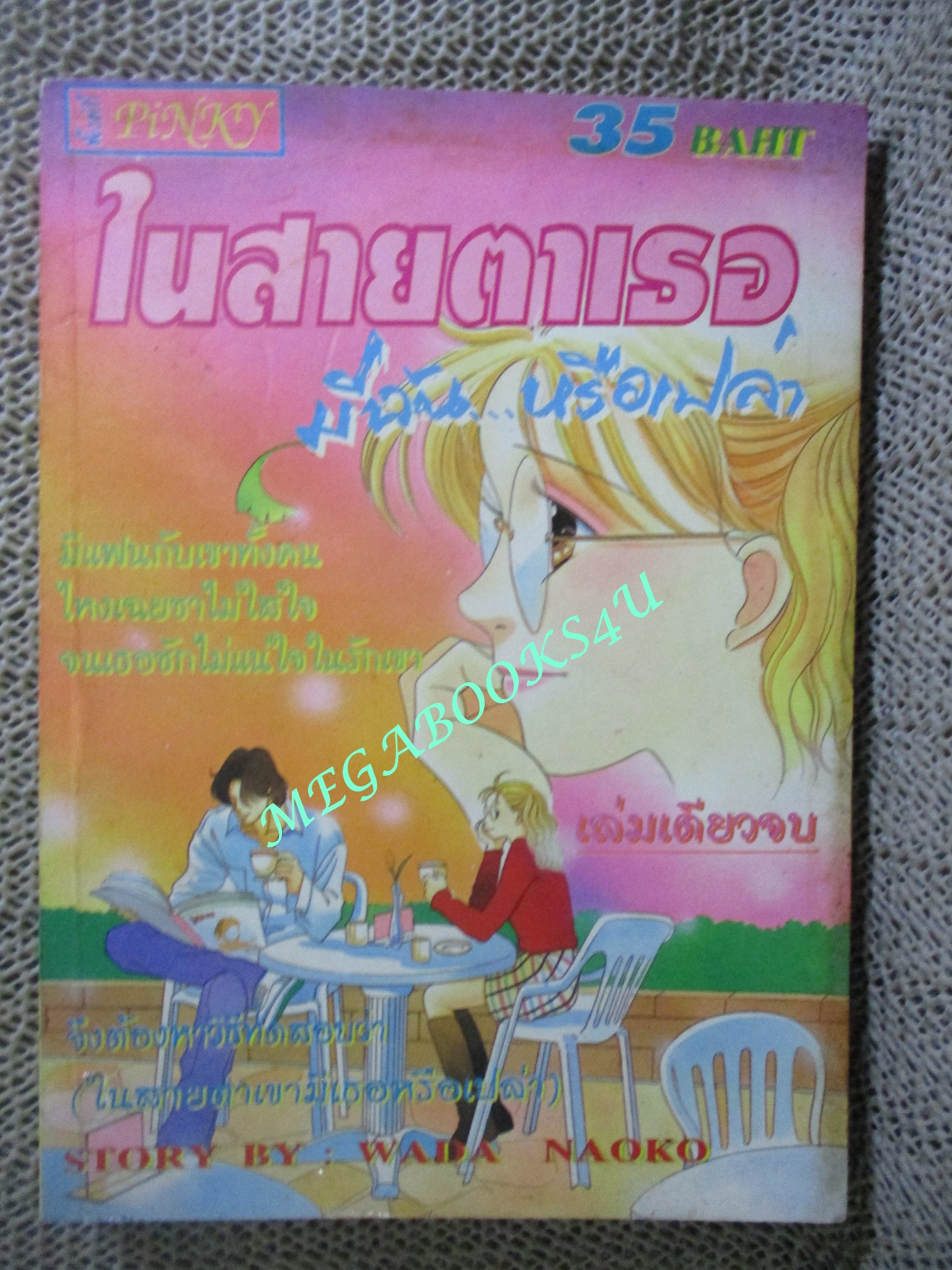 ในสายตาเธอ มีฉันหรือเปล่า โดย WADA NAOKO เล่มเดียวจบ สนพ.,PINKY