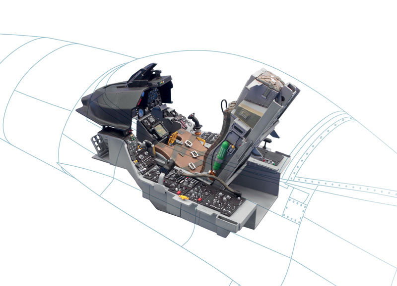 1/12 F-16 Cockpit