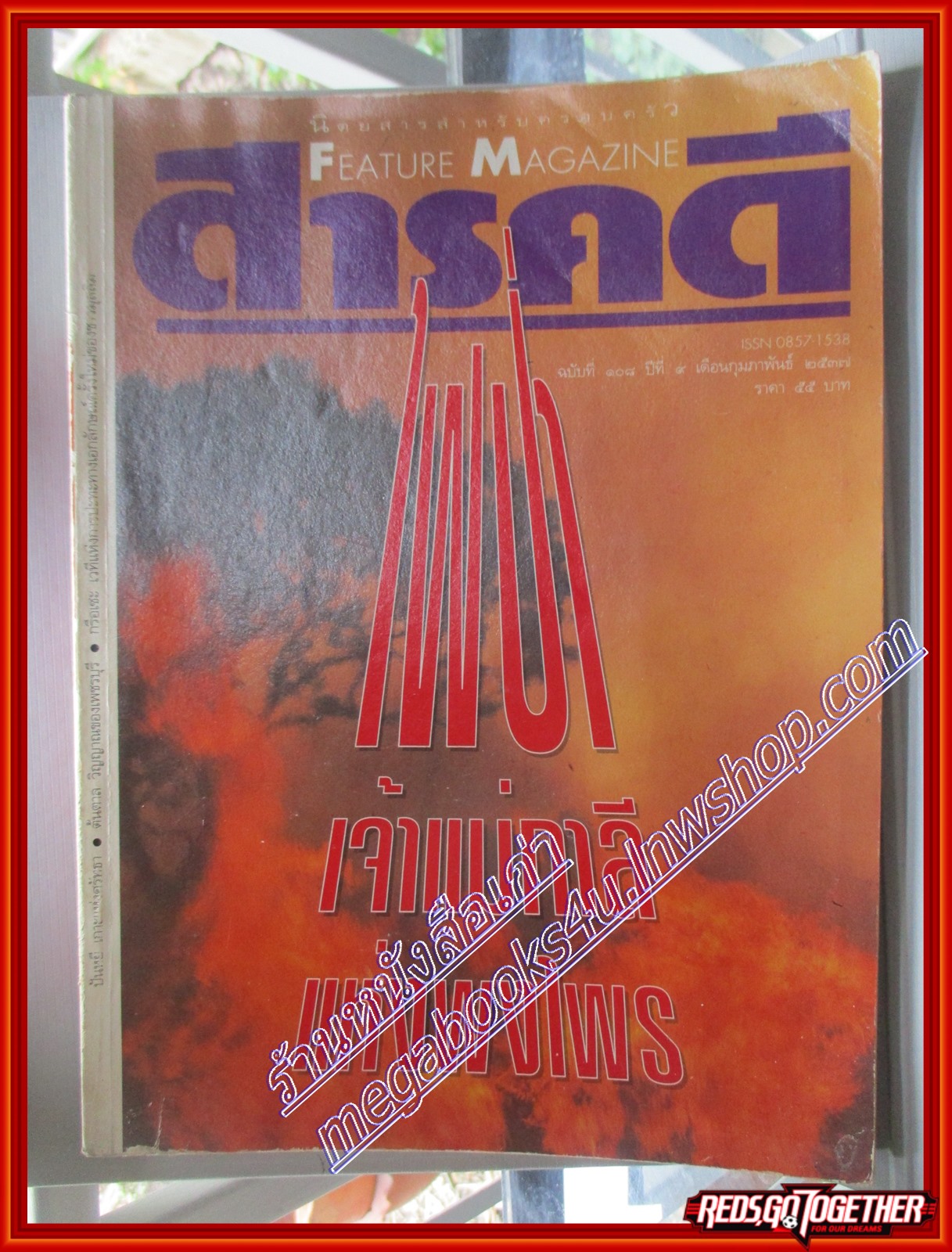 นิตยสารสารคดี ฉบับที่108 ปีที่09 กุมภาพันธ์ 2537 ไฟป่า เจ้าแม่กาลีแห่งพงไพร,มุสลิม ปันหยี,ต้นตาล,สกลนคร