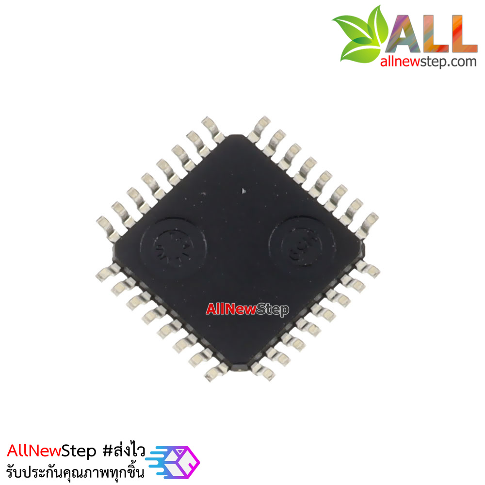 IC ATmega328P-AU TQFP-32 ไอซีสำหรับ Arduino(Arduino-Compatible) Atmega328 แบบ SMD เซอร์เฟสเมาส์ พร้อม Arduino Bootloader