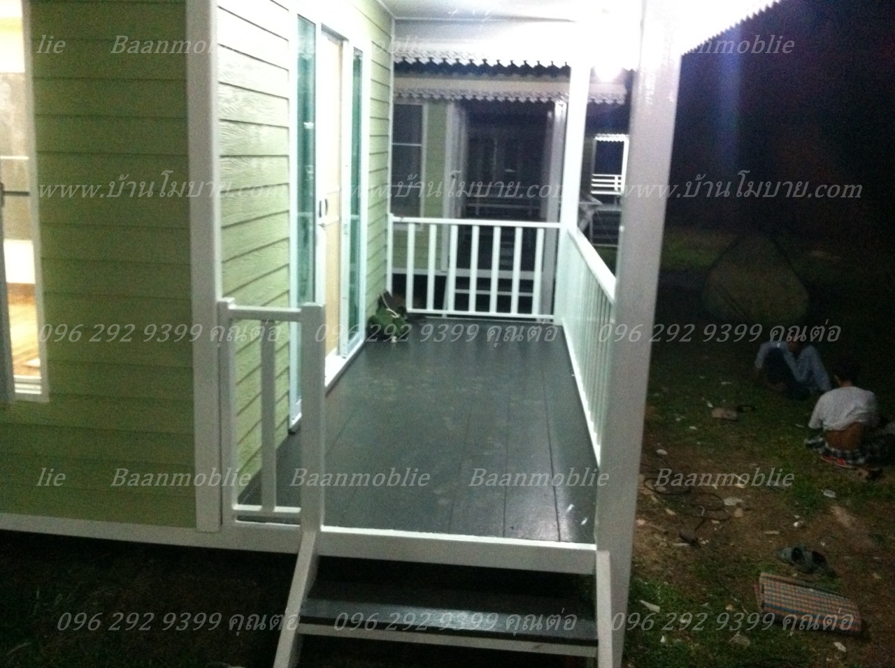 บ้านขนาด 7.2*9.5 เมตร (2 ห้องนอน 1ห้องนั่งเล่น 1ห้องครัว 1 ห้องน้ำ)