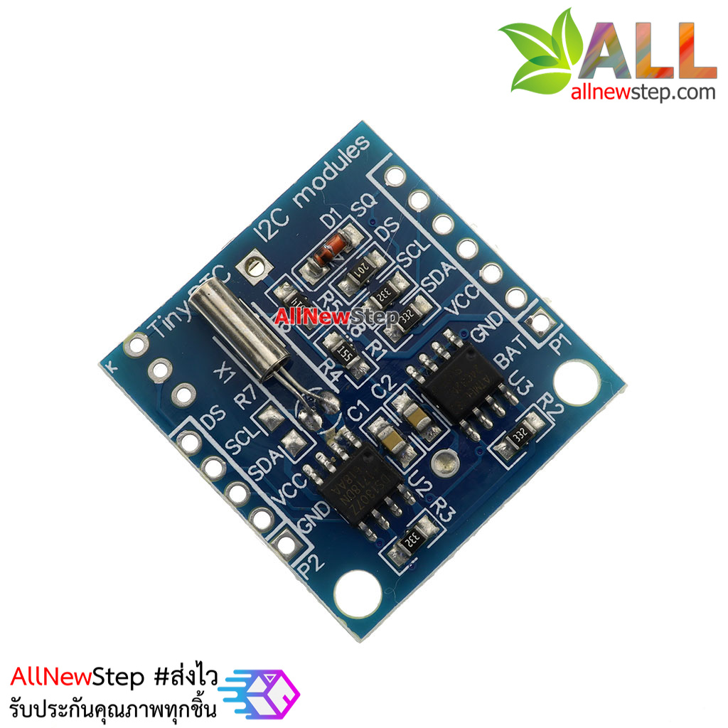 Tiny RTC I2C modules 24C32 memory DS1307 clock for arduino - ArduinoAll ...