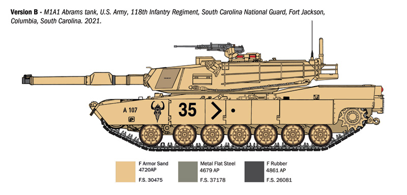 1/35 M1A1 Abrams