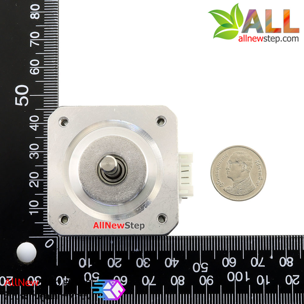 Stepper Motor 42BYGH34 สเต็ปมอเตอร์ 12V 0.25N.m 1.3A 17HS3401 17HS1352