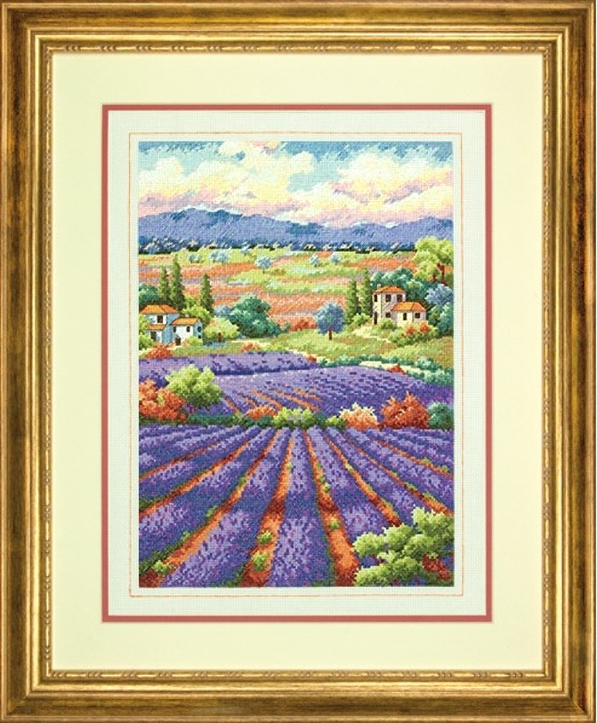 Dimensions ชุดปัก Fields of Lavender