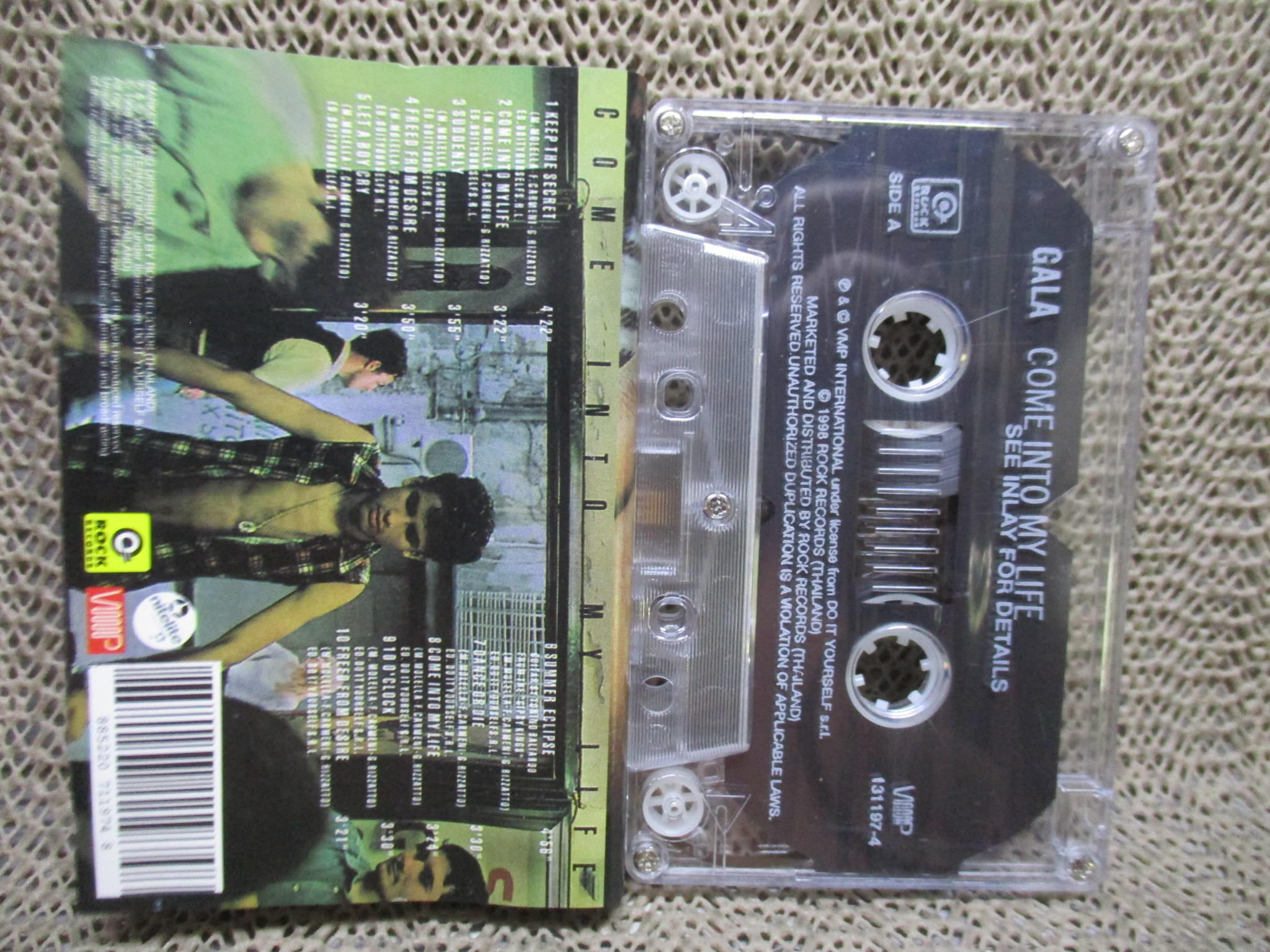 เทปเพลงสากล Gala – Come Into My Life