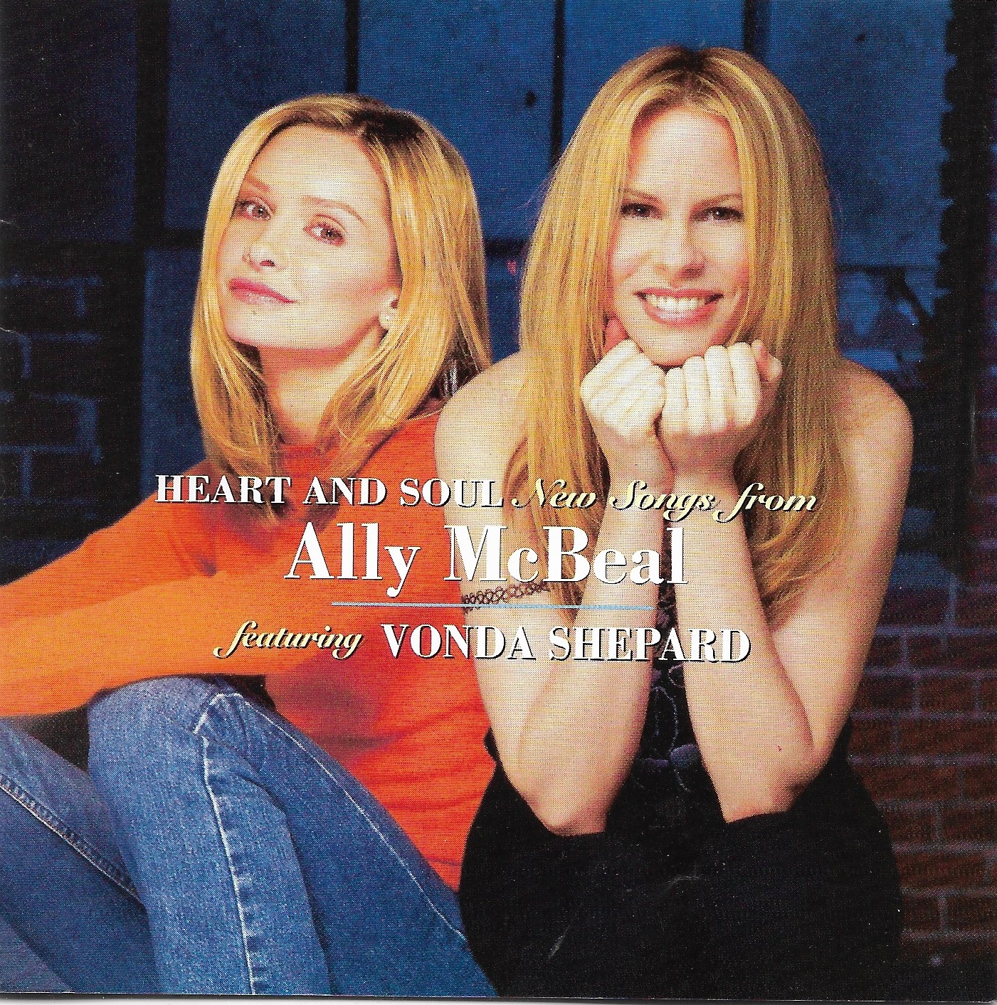 Used CD,Ally McBeal featuring Vonda Shepard(Heart and Soul)(ฺB)(Various Artists)(Soundtrack)(OST.)(1999)