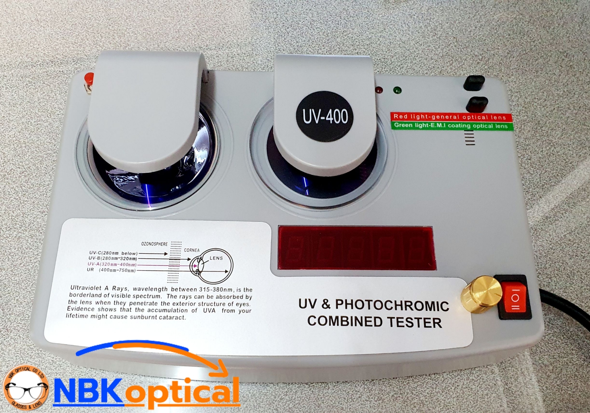 เครื่องเช็คเลนส์ ปรับแสง ยูวี EMI 3in1