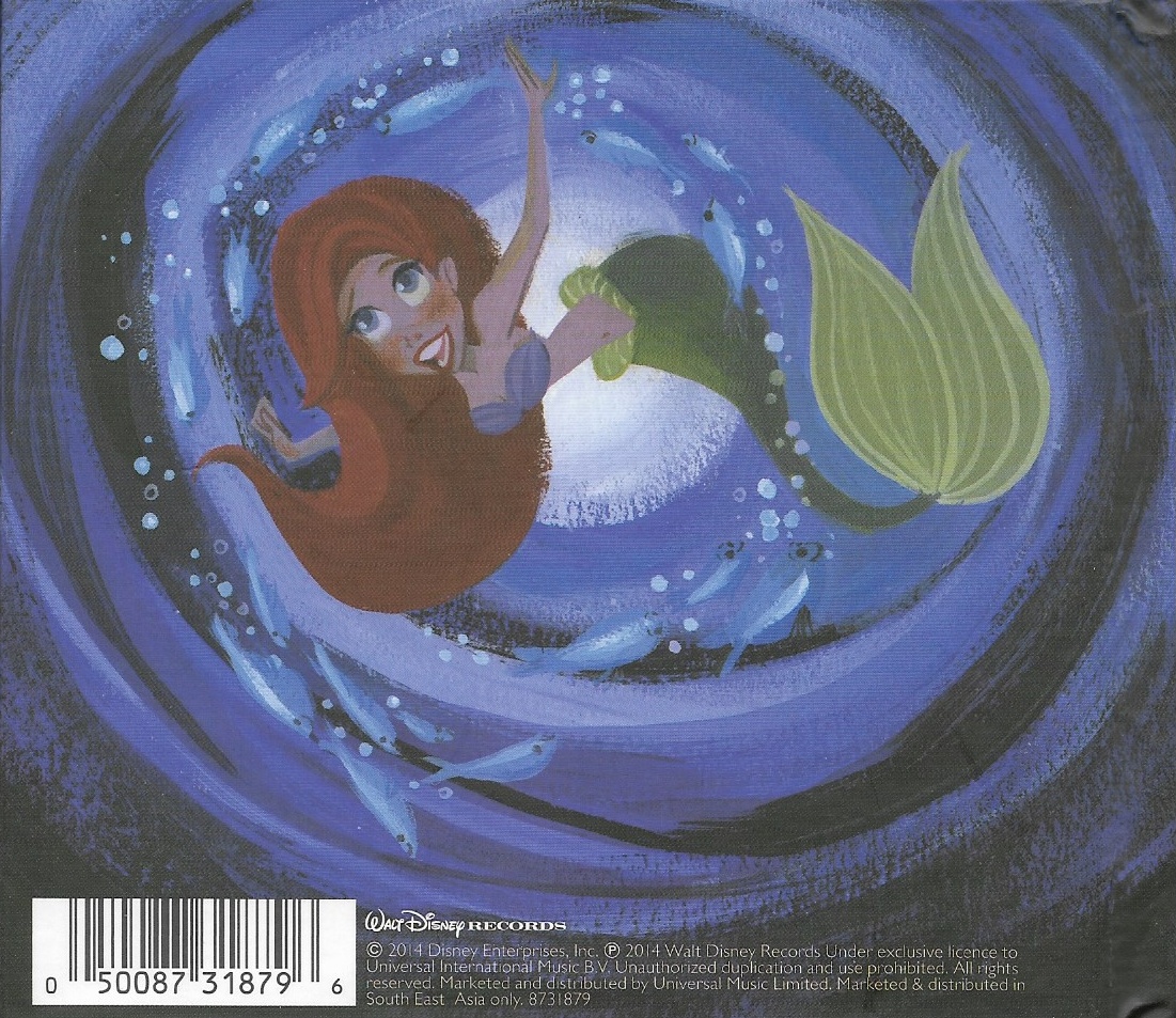 CD,The Little Mermaid (Original Motion Picture Soundtrack)(2CD)(Various Artists)(Soundtrack)(OST.)(2014)(Asia)