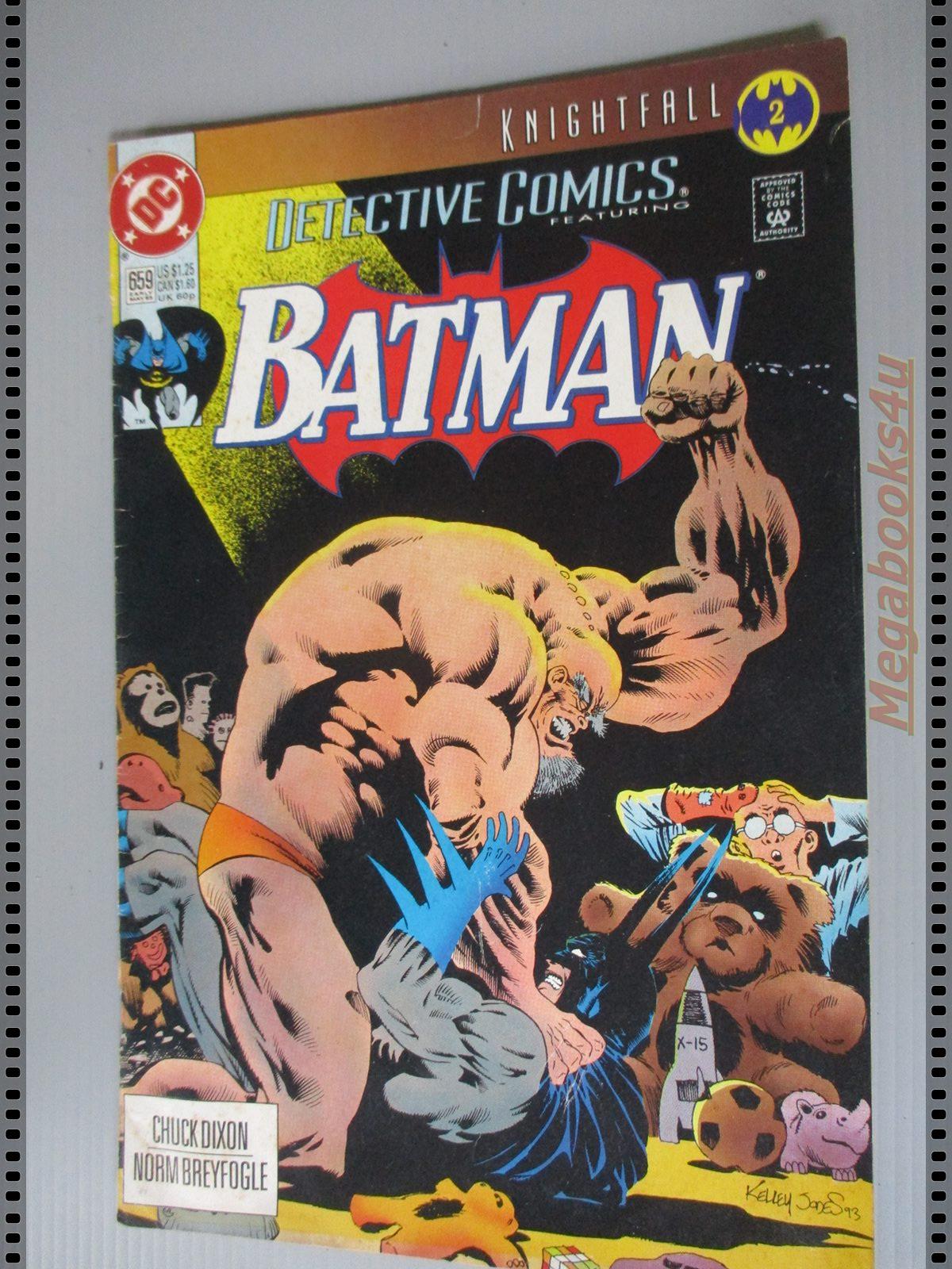 การ์ตูน DC comics การ์ตูนภาษาอังกฤษ แบทแมน BATMAN ฉบับที่ 659 ตอน PUPPETS ปี2536