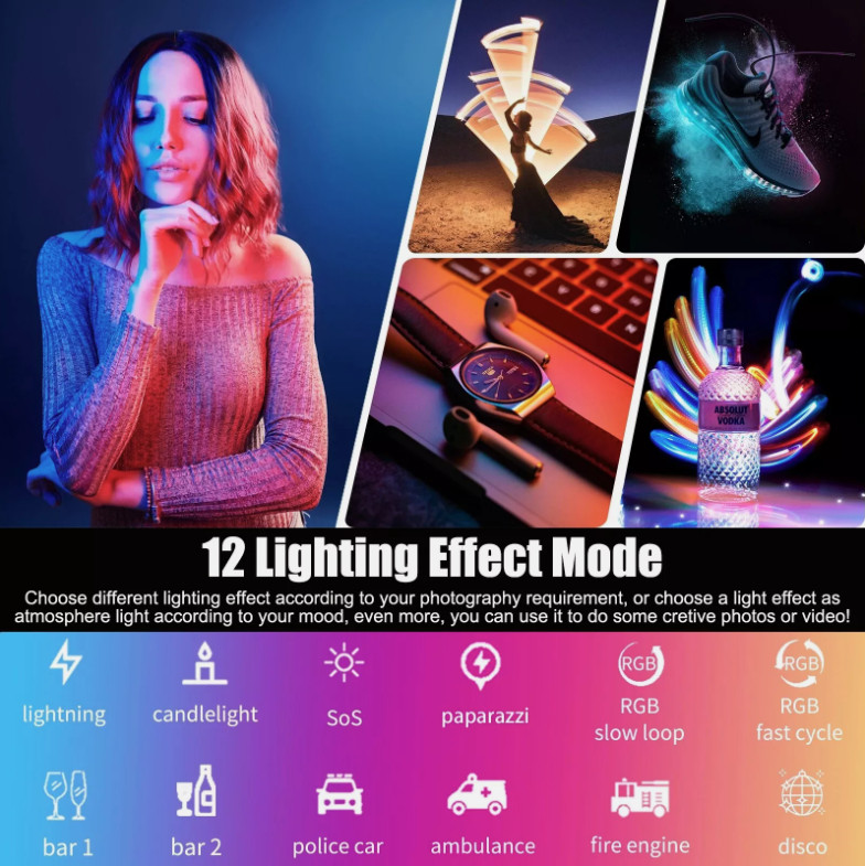 LUXCEO P400 Light Wand RGB