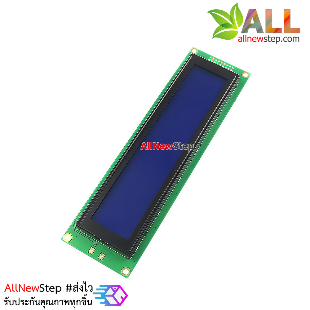โมดูลจอ LCD 4004 lcd 40x4 จอ 40 ตัวอักษร 4 บรรทัด น้ำเงิน ไฟเลี้ยง 5V