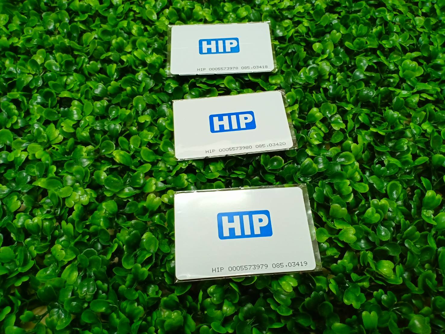 บัตรคีย์การ์ด Proximity 125Khz. (เเบบบาง) ยี่ห้อ HIP