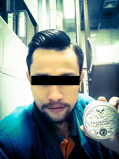 Glamouroso Pomade (Water Based) กลิ่น Verbena (พืชตระกูลมะนาว) ขนาด 4 oz.