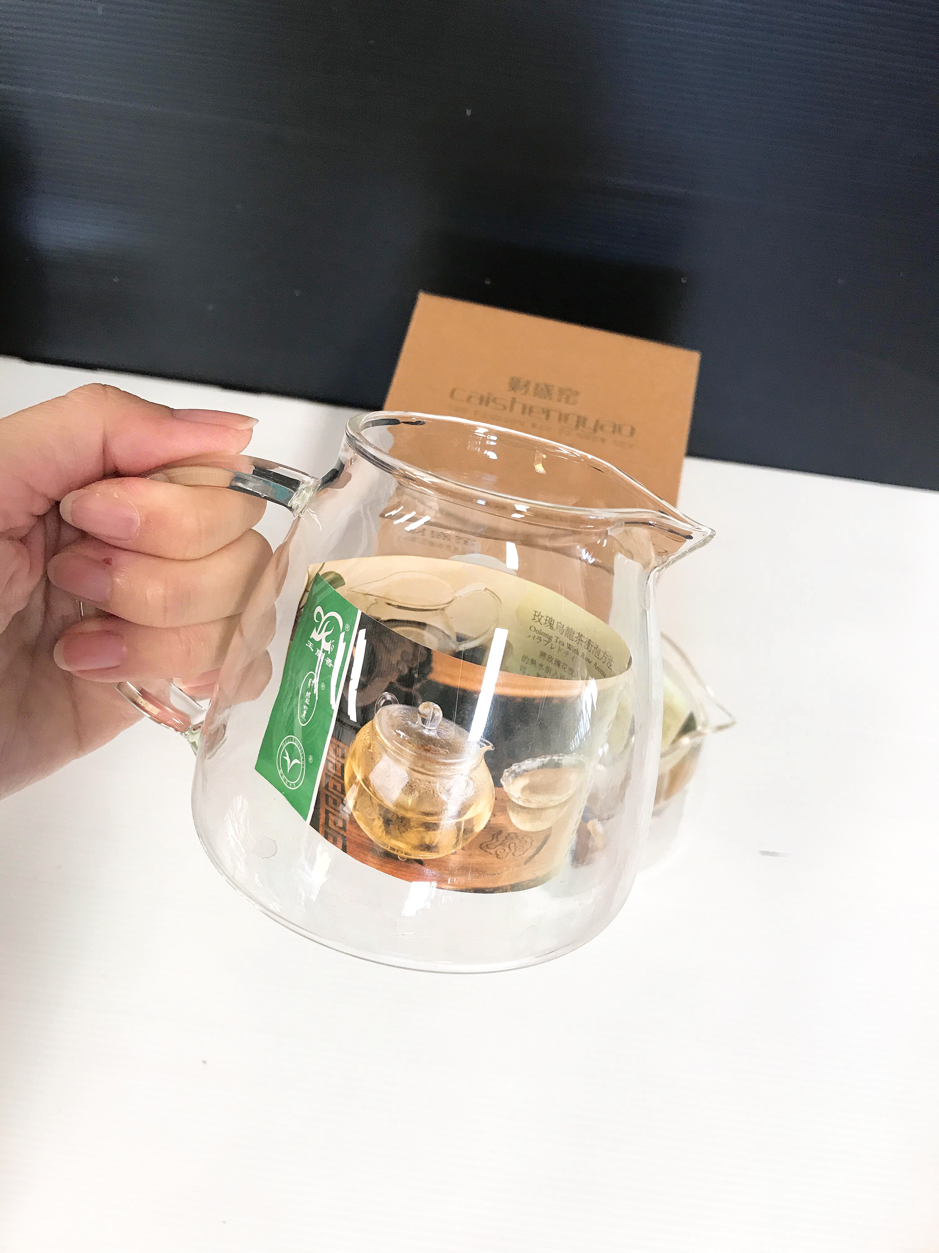 โถแก้วชงชา ทนน้ำร้อนได้ดี