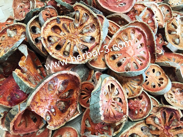 มะตูมอบแห้ง คัดพิเศษ