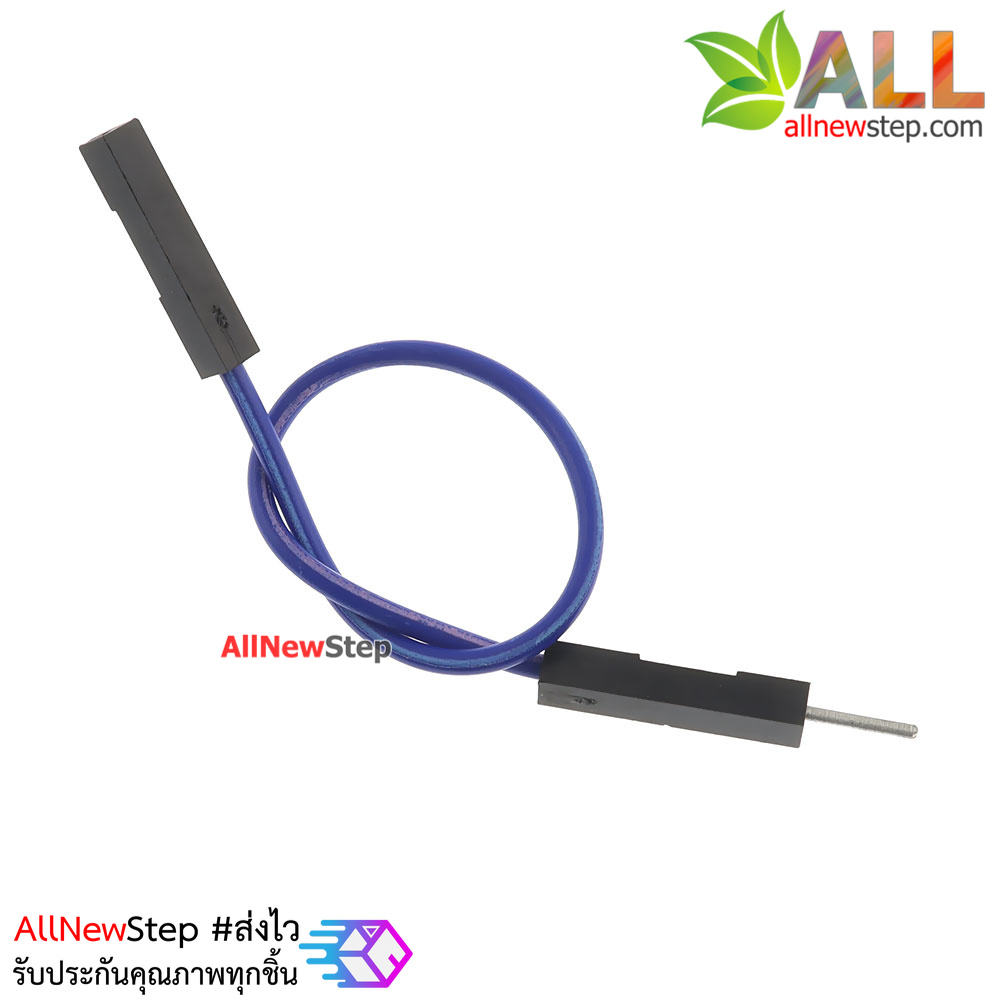 สายจัม ผู้-เมีย Jump Wire (Female to Female) สายไฟ ยาว 30cm. คละสี จำนวน 1 เส้น