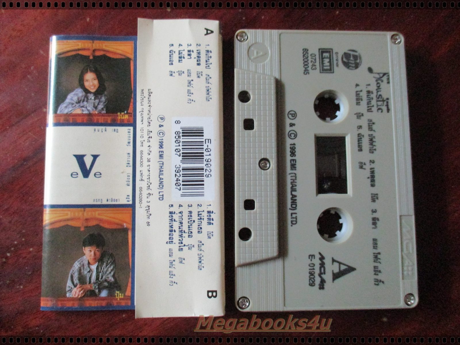 เทปเพลงไทยสากล ดิ อะคูสติก อัลบั้ม THE ACOUSTIC