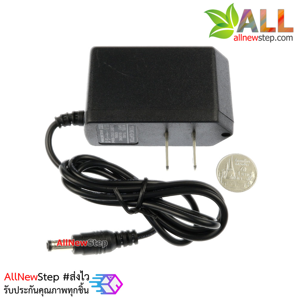 อะแดปเตอร์ 12V 0.5A แหล่งจ่ายไฟ 12v 500mA แอมป์ Adapter 12V