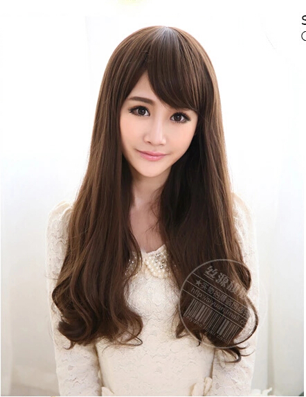 C1120 วิกผมลอนช่วงปลายผมเล็กน้อย