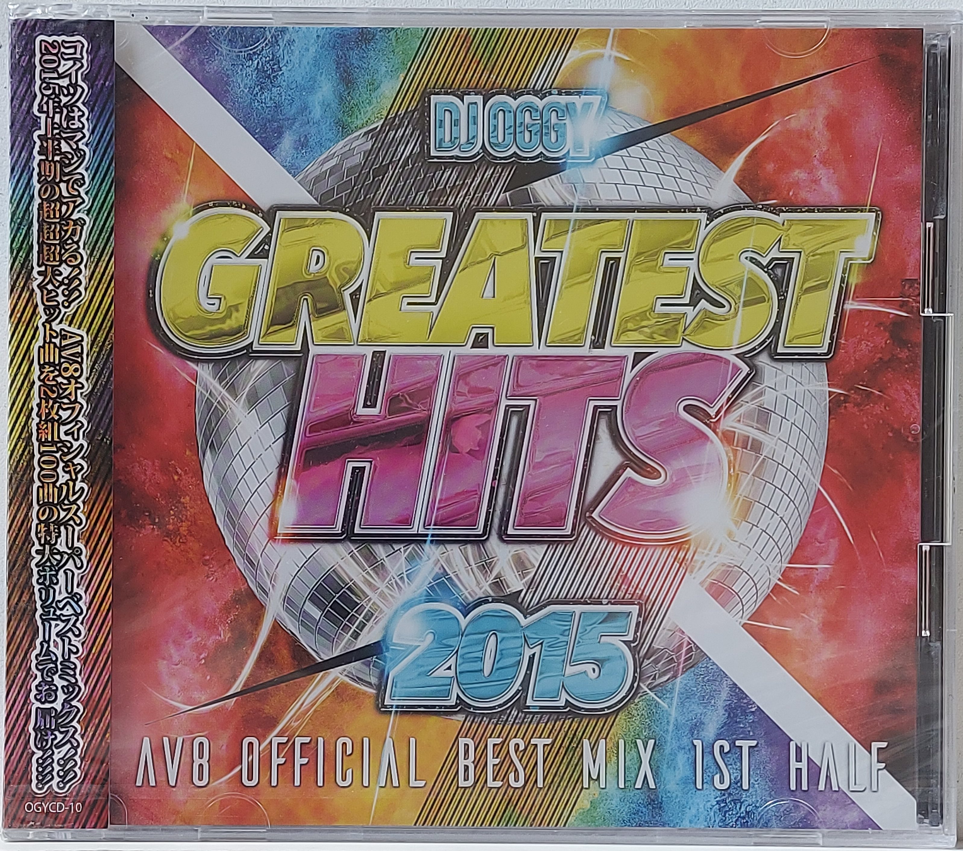 CD,DJ OGGY,GREATEST HITS 2015 AV8 OFFICIAL BEST MIX 1st HALF (Dance)(Various Artists)(2015)(Japan)
