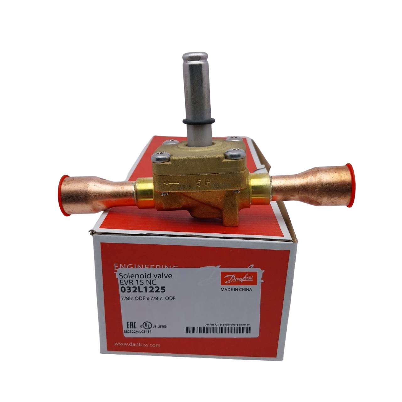 Solenoid valve EVR 15 NC