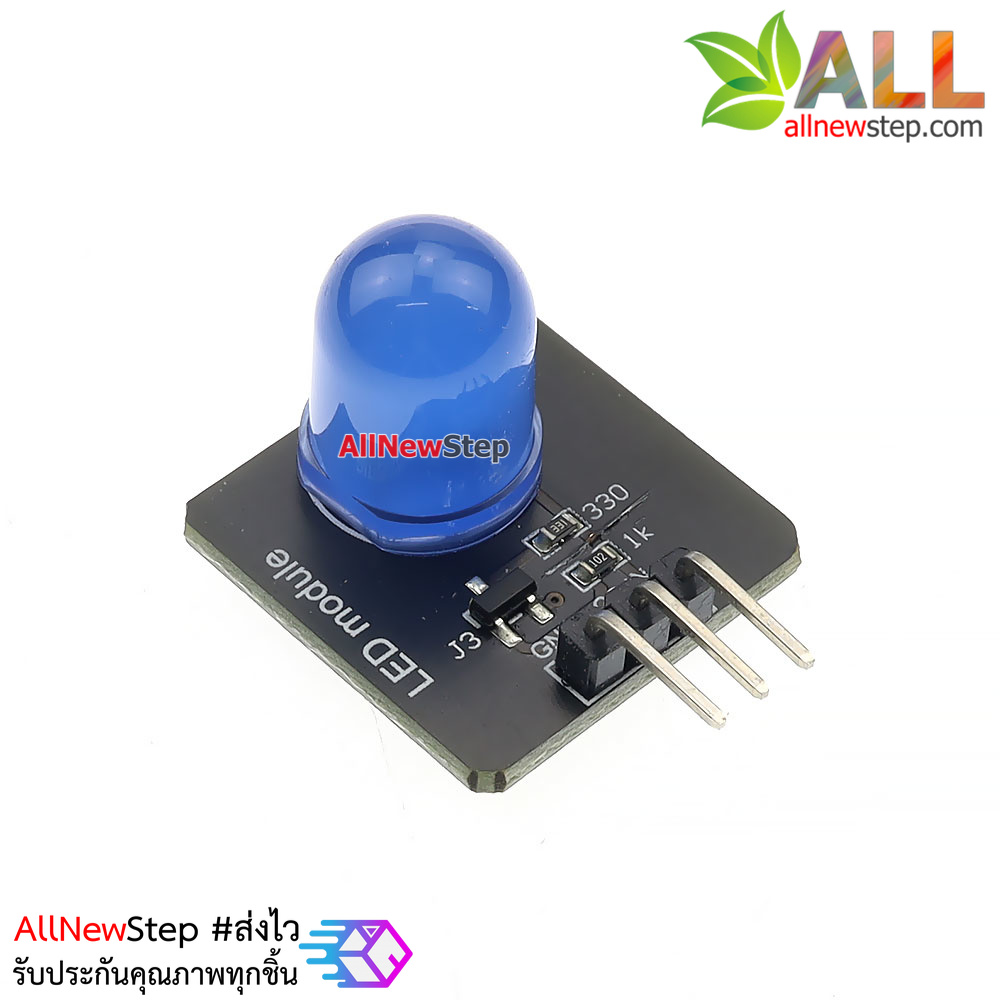 โมดูลไฟ LED 10mm สีน้ำเงิน led 10mm