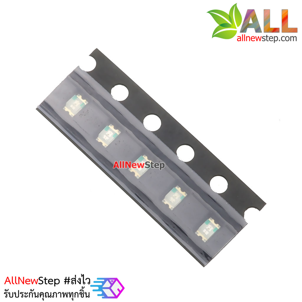 LED แบบ SMD สีเขียว จำนวน 5 ดวง