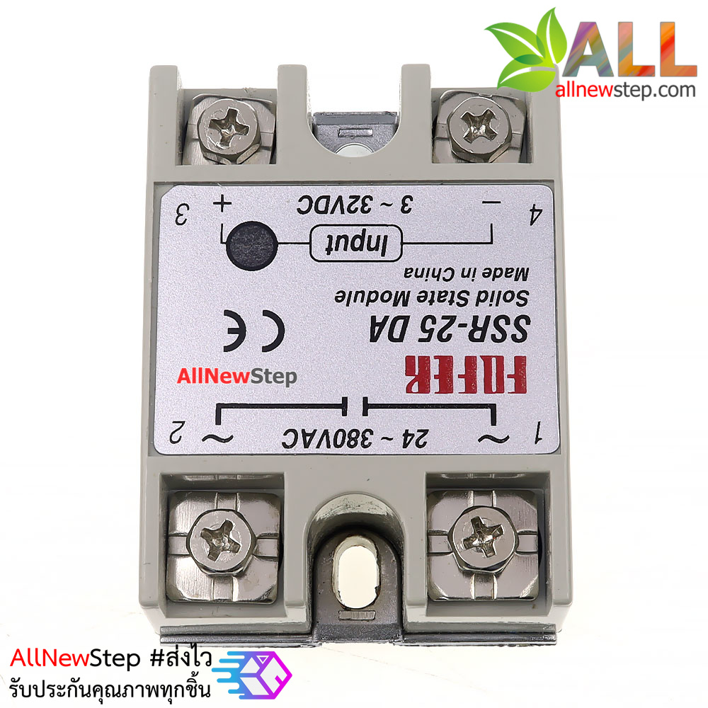 Solid State Relays 25A SSR-25DA Input 3-32VDC Output 24-380VAC