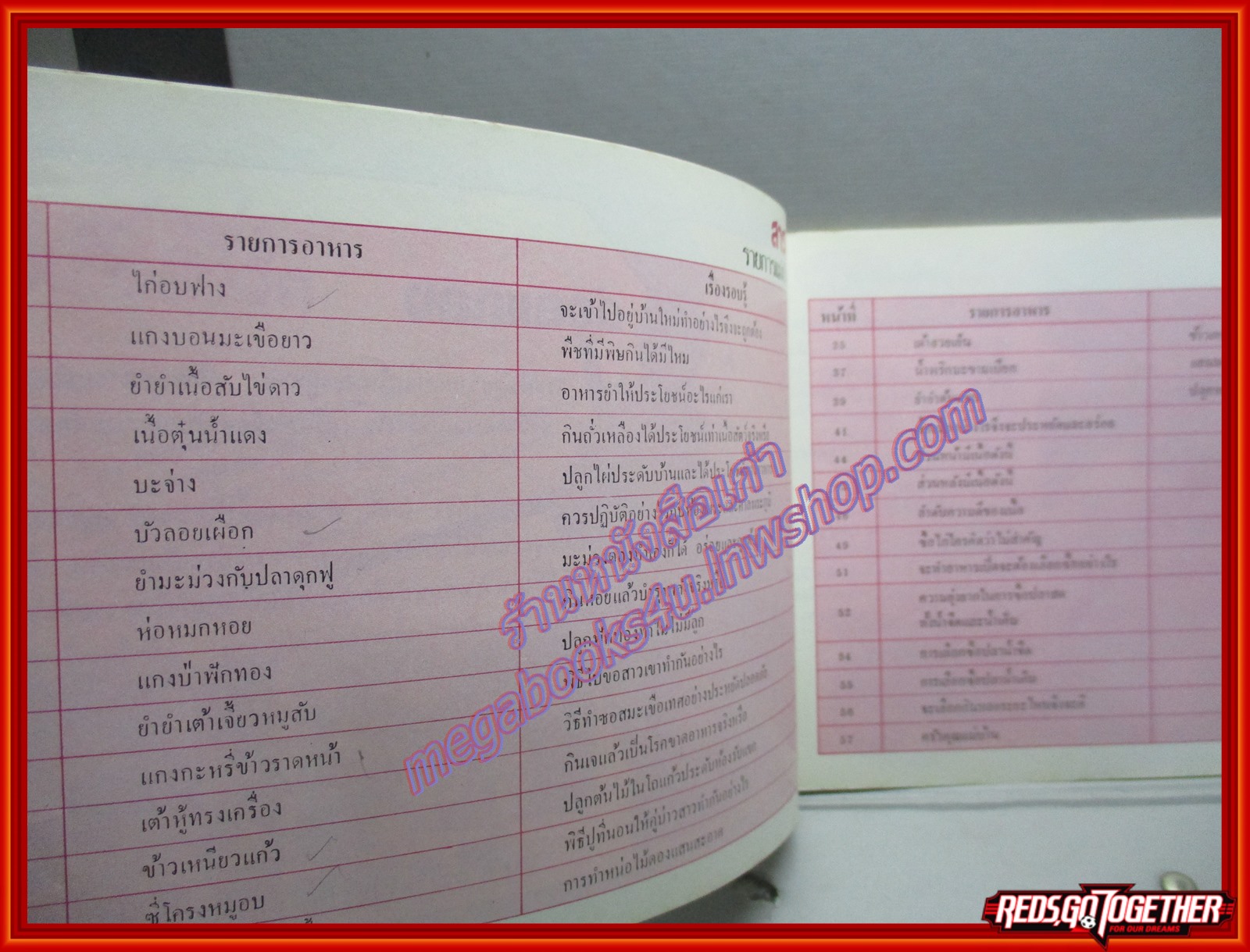 หนังสือประกอบอาหาร แม่บ้านที่รัก เล่ม01 ปี2522 ฉบับปฐมฤกษ์