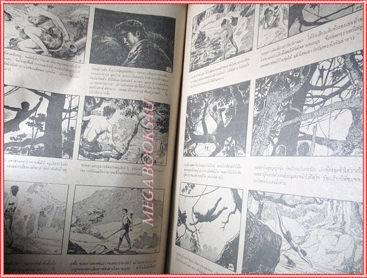 หนังสือมือสอง เงาะป่า องค์การค้าคุรุสภา ภาพและคำบรรยายโดย เหม เวชกร