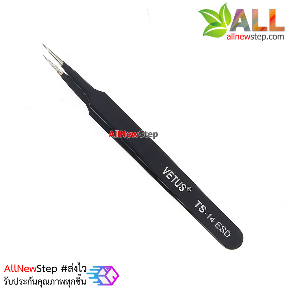 เครื่องมือจับอุปกรณ์อิเล็กทรอนิกส์ Tweezer TS-14 ESD