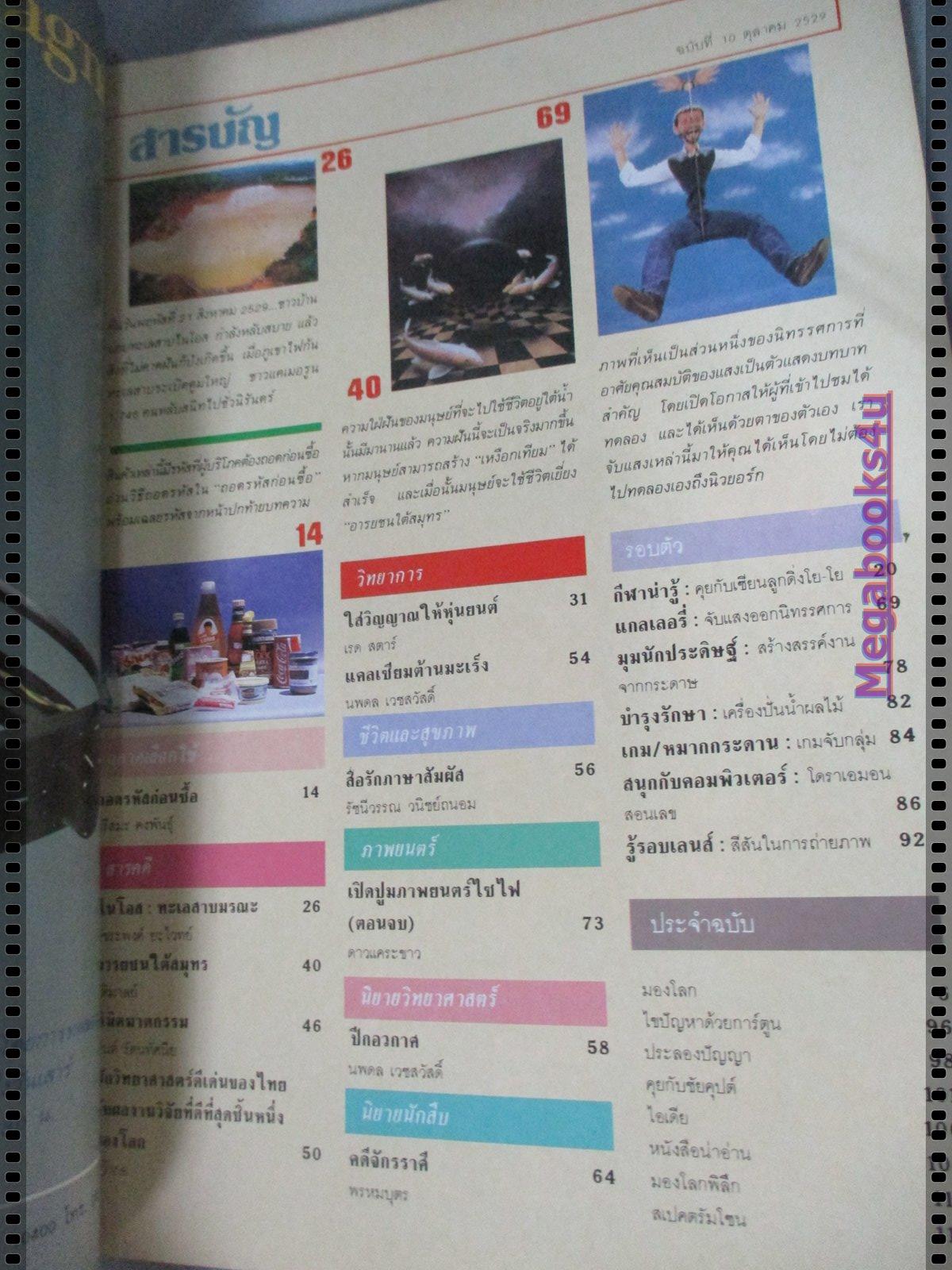 นิตยสารรู้รอบตัว ฉบับที่10 ปี2529