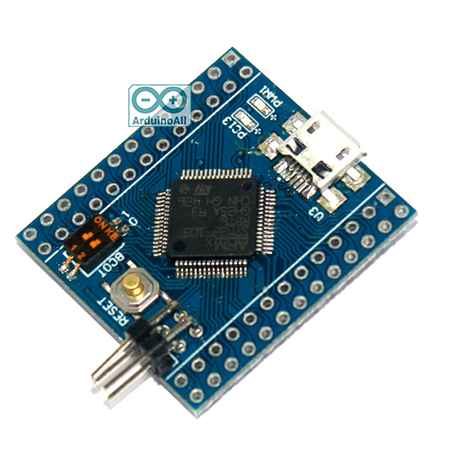STM32F103RBT6 Mini STM32 cortex-M3 32bit Clock 72Mhz Flash 128K RAM 20K for Arduino Compatible