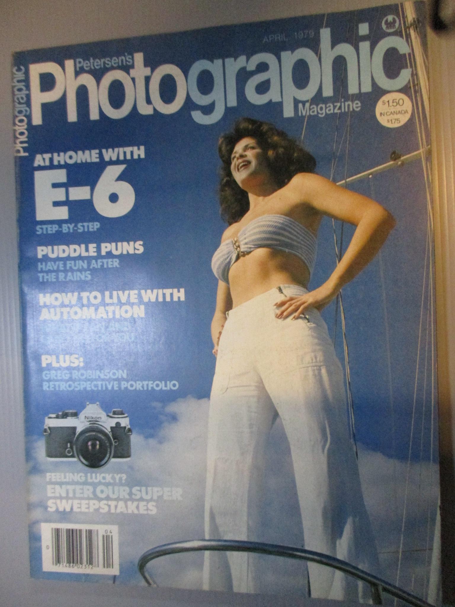 นิตยสารกล้องและการถ่ายภาพ PHOTOGRAPHIC ฉบับเดือน APR 1979