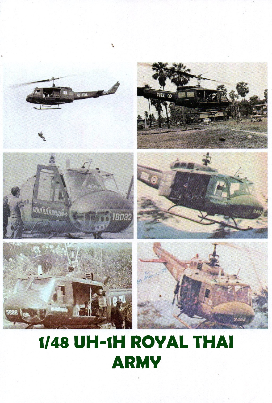 DECAL 1/48 UH-1H ROYAL THAI ARMY (OLD SERIES)