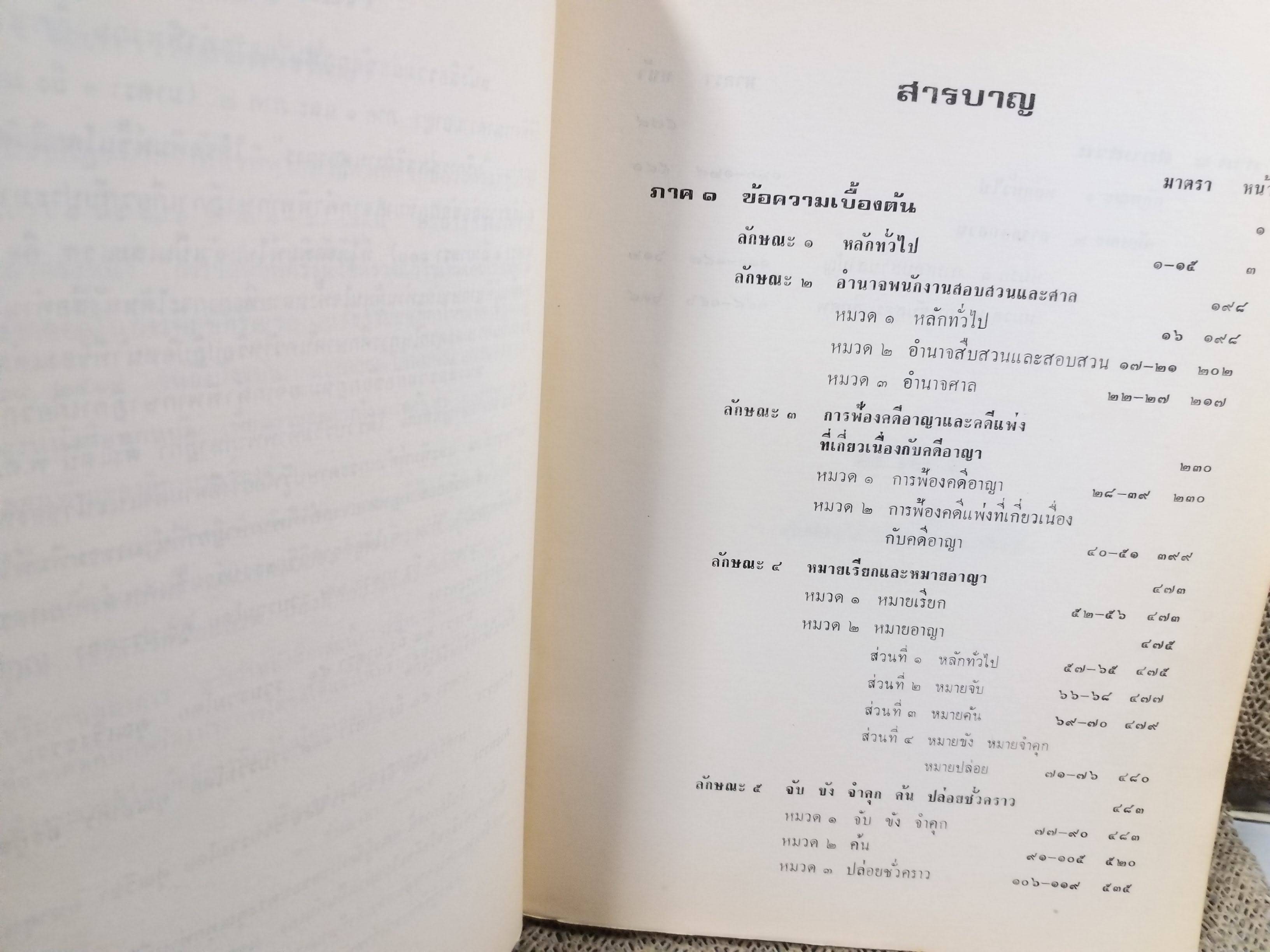 หนังสือ รวมย่อข้อกฎหมายจากคำพิพากษาศาลฎีกา เกี่ยวกับ ประมวลกฎหมายวิธีพิจารณาความอาญา ภาค1-2 โดยงานตุลาการ