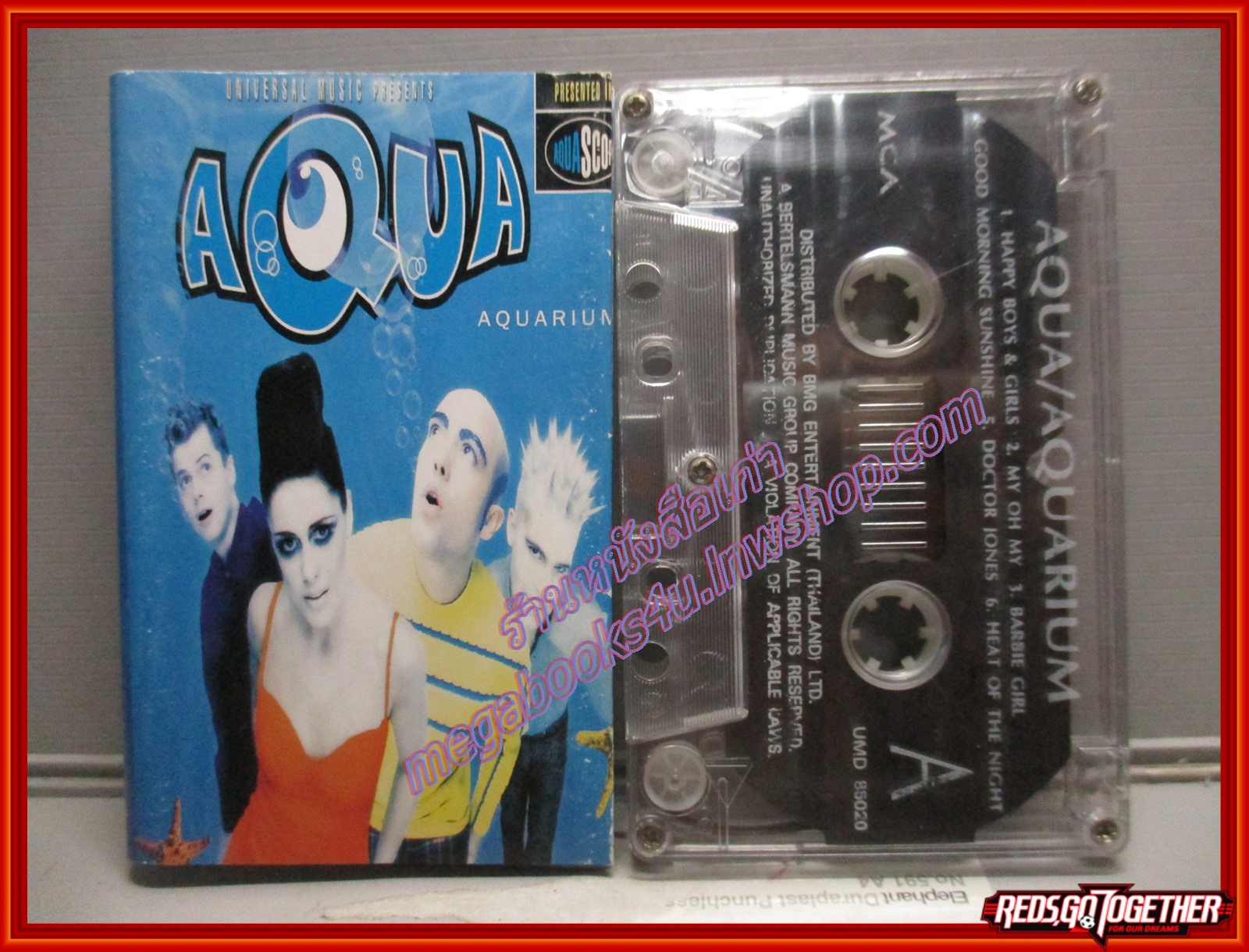 เทปเพลงสากล AQUA อัลบั้ม AQUARIUM