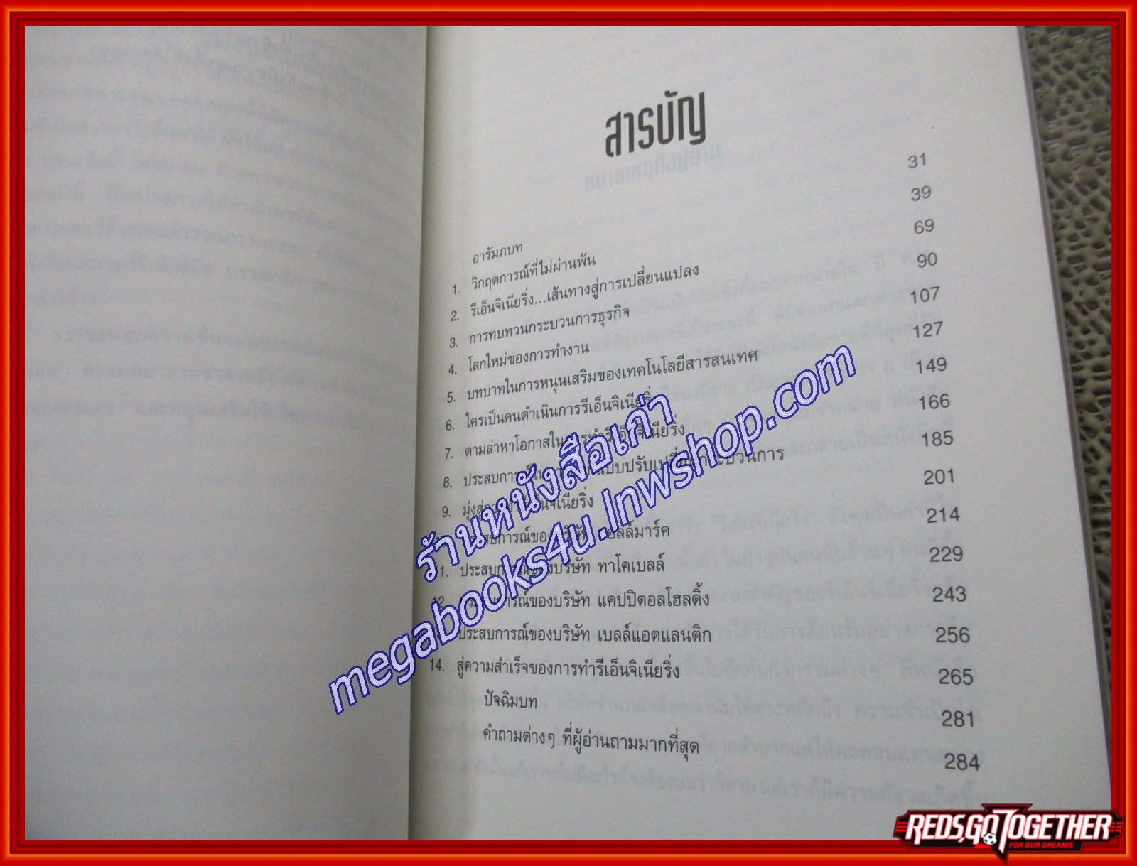 รีเอ็นจิเนียริ่ง เดอะ คอร์เปอเรชั่น /คู่แข่ง