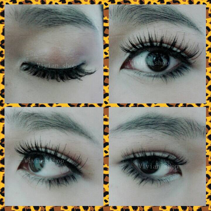 交叉2# ขนตาเอ็นใส (ราคาส่ง) ขั้นต่ำ 15 เเพ็ค คละเเบบได้