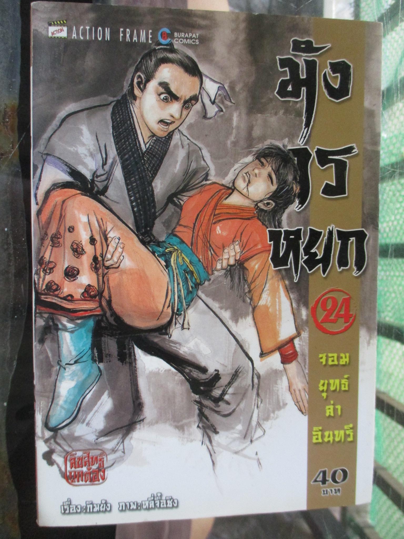 การ์ตูน มังกรหยก จอมยุทธ์ล่าอินทรี เล่ม24 (ครบชุด38เล่มจบ)