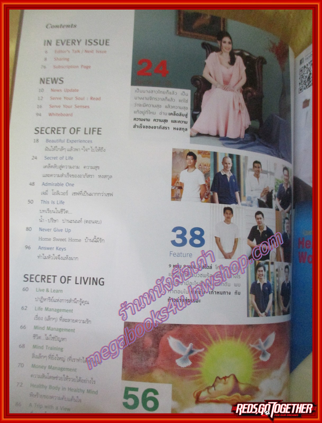 นิตยสารซีเคร็ต นิตยสารSECRET ฉบับที่055 ปี2553 ปก อาภัสรา หงสกุล