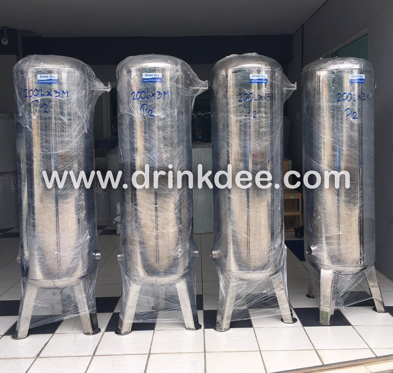 ถังแรงดัน Pressure ถังสแตนเลส