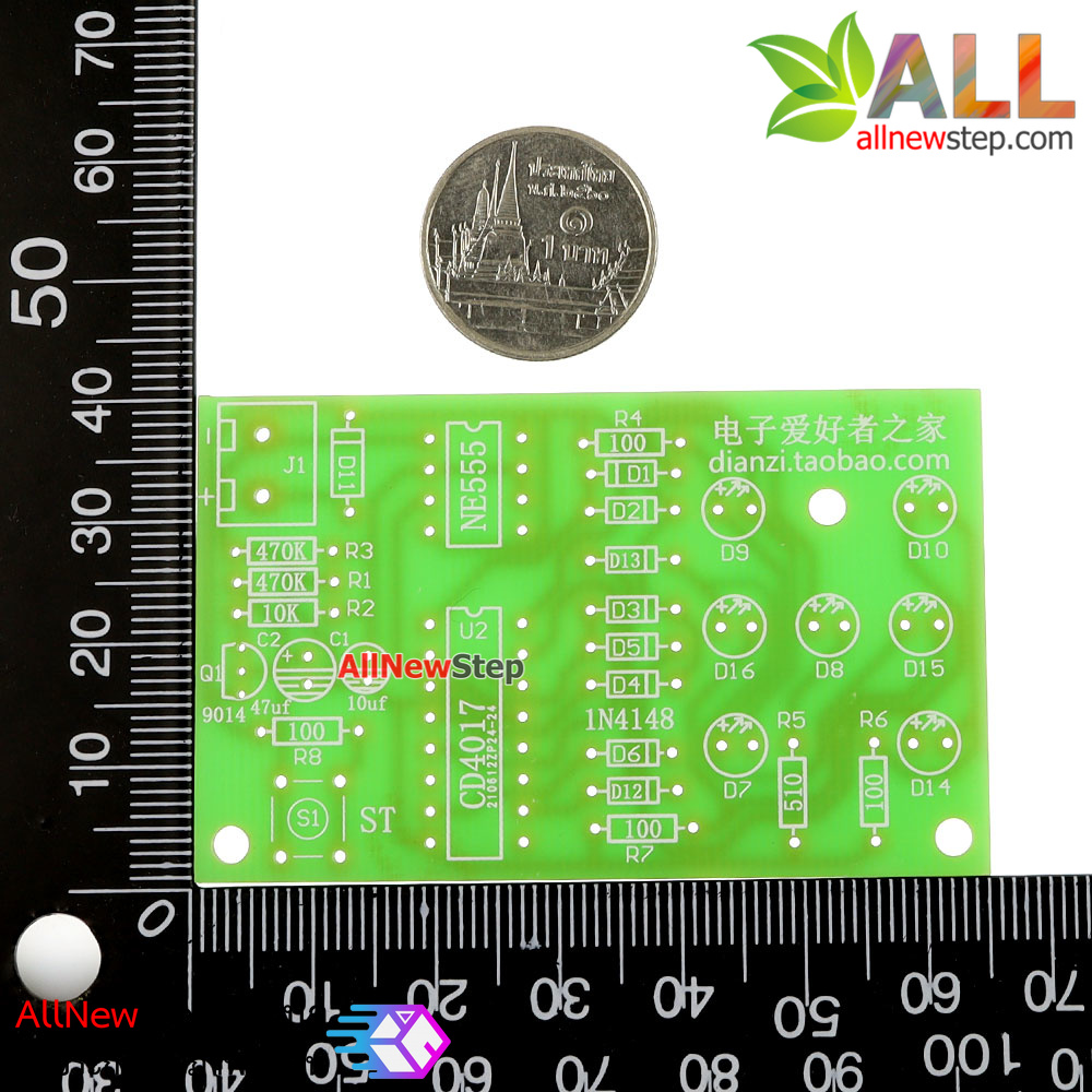 ชุดคิท วงจรลูกเต๋า LED